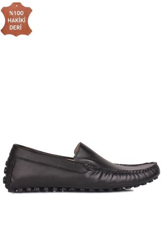 Kalahari 352922 014 Erkek Siyah Büyük Numara Loafer