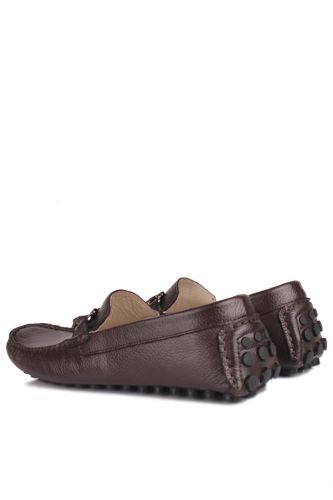 Kalahari - Kalahari 352923 232 Erkek Kahve Büyük Numara Loafer_ (1)