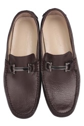 Kalahari 352923 232 Erkek Kahve Büyük Numara Loafer_ - Thumbnail