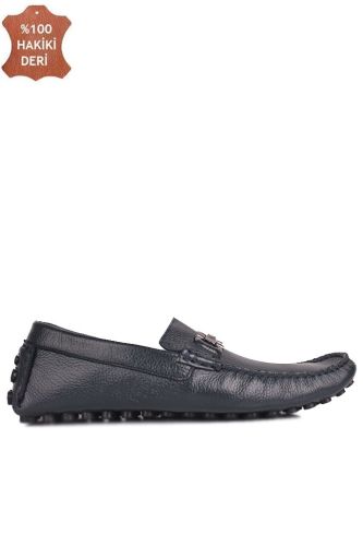 Kalahari 352923 424 Erkek Lacivert Büyük Numara Loafer