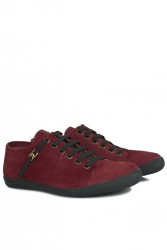 Fitbas 850660 627 Erkek Bordo Süet Büyük Numara Loafer - 2