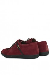 Fitbas 850660 627 Erkek Bordo Süet Büyük Numara Loafer - 3