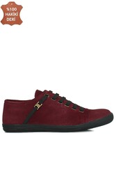 Fitbas 850660 627 Erkek Bordo Süet Büyük Numara Loafer - 1