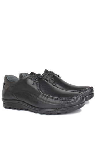 Fitbas - Kalahari 914401 014 Men Black Genuine Leather Winter Shoes (1)
