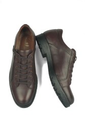 Fitbas 914402 317 Erkek Kahve Deri Kışlık Büyük Numara Ayakkabı - 5