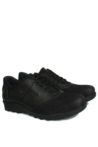 Fitbas - Kalahari 914405 014 Men Black Genuine Leather Winter Shoes (1)