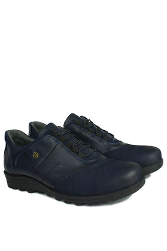 Fitbas - Kalahari 914405 424 Men Navy Blue Genuine Leather Winter Shoes (1)