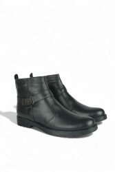 Fitbas 914461 014 Erkek Siyah Deri Büyük Numara Bot - 2