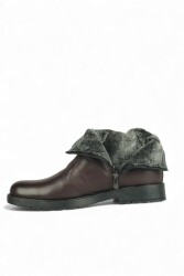 Fitbas 914461 032 Erkek Kahve Deri Büyük Numara Bot - 5