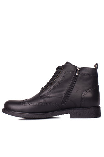 Fitbas - Kalahari 914464 014 Men Black Genuine Leather Boot (1)