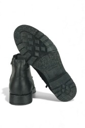 Fitbas 914464 014 Erkek Siyah Deri Büyük Numara Bot - 4