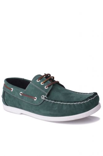 Fitbas - Kalahari 737001 772 Men Green Nubuck Casual Shoes (1)