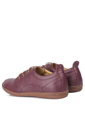 Fitbas 850641 662 Erkek Bordo Deri Büyük Numara Loafer - Thumbnail