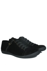 Fitbas 850660 008 Erkek Siyah Süet Büyük Numara Loafer - Thumbnail