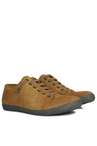 Fitbas - Fitbas 850660 162 Erkek Taba Süet Büyük Numara Loafer (1)