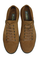 Fitbas 850660 162 Erkek Taba Süet Büyük Numara Loafer - Thumbnail