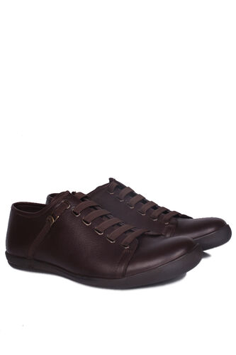 Fitbas - Fitbas 850660 232 Erkek Kahve Deri Büyük Numara Loafer (1)