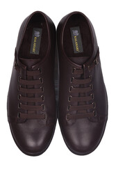 Fitbas 850660 232 Erkek Kahve Deri Büyük Numara Loafer - Thumbnail