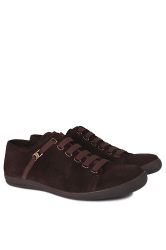 Fitbas - Fitbas 850660 242 Erkek Kahve Süet Büyük Numara Loafer (1)