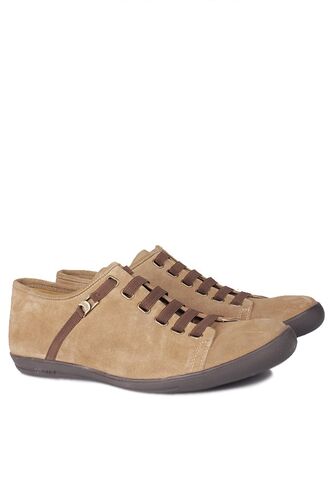 Fitbas - Fitbas 850660 345 Erkek Mink Süet Büyük Numara Loafer (1)