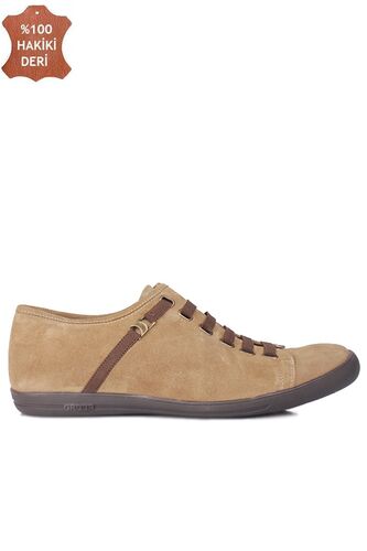 Fitbas 850660 345 Erkek Mink Süet Büyük Numara Loafer