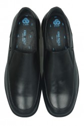 King Paolo 300 0013 Erkek Siyah Klasik Büyük Numara Ayakkabı - Thumbnail