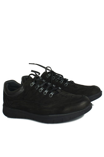 King Paolo - King Paolo 8668 008 Men Black Casual Shoes (1)