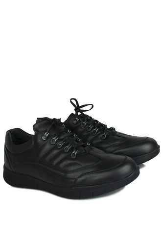King Paolo - King Paolo 8668 014 Men Black Casual Shoes (1)