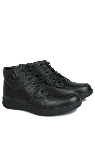 King Paolo - King Paolo 8983 014 Men Black Genuine Leather Boot (1)