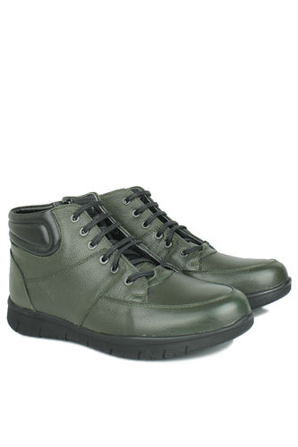 King Paolo - King Paolo 8983 677 Men Khaki Genuine Leather Boot (1)
