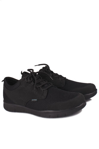 King Paolo 9488 008 Erkek Siyah File Günlük Büyük Numara Ayakkabı - King Paolo (1)