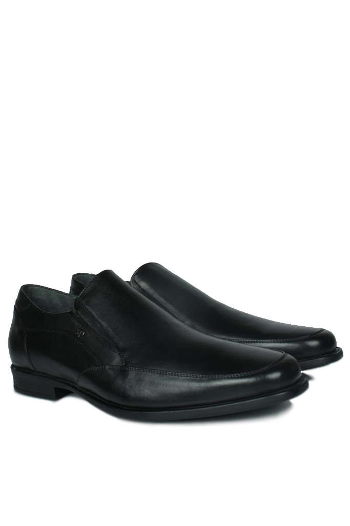 King Paolo 1310 014 Erkek Siyah Klasik Büyük Numara Ayakkabı