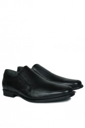 King Paolo 1310 014 Erkek Siyah Klasik Büyük Numara Ayakkabı - Thumbnail