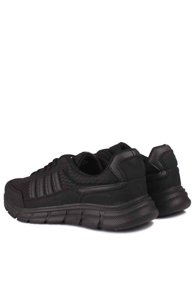 Lepons 392101 008 Erkek Siyah Büyük Numara Spor Ayakkabı