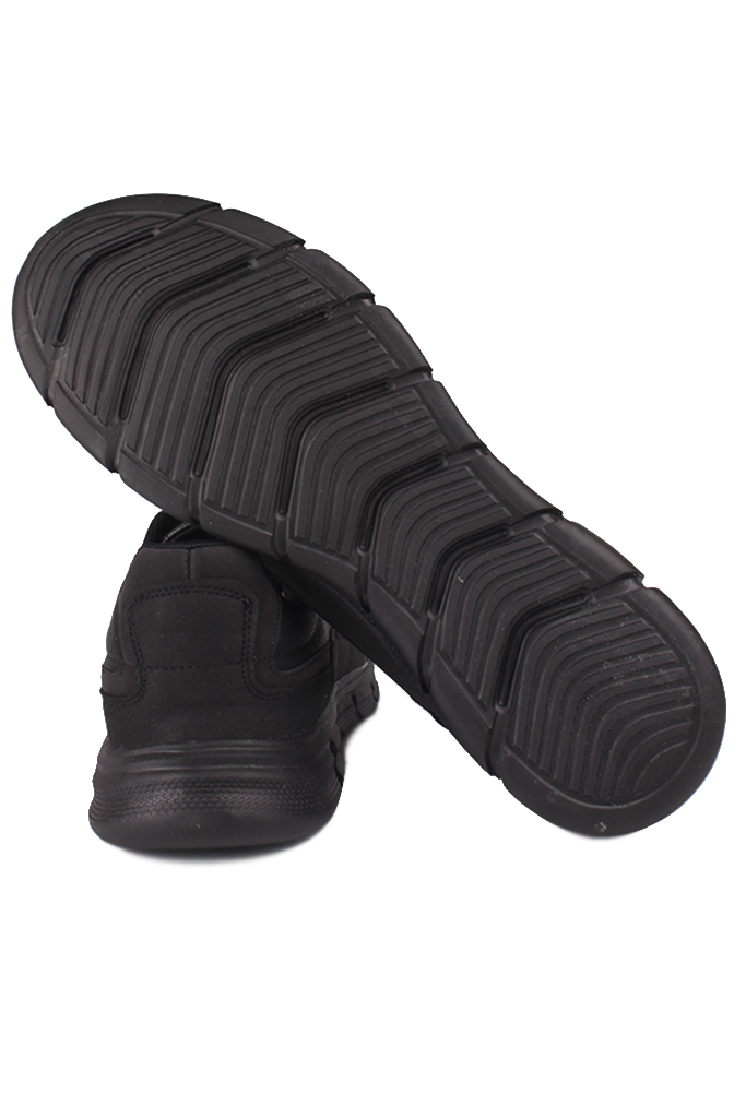 Lepons 392101 014 Erkek Siyah Büyük Numara Spor Ayakkabı