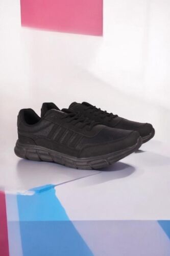 Fitbas 392101 014 Erkek Siyah Büyük Numara Spor Ayakkabı - Fitbas