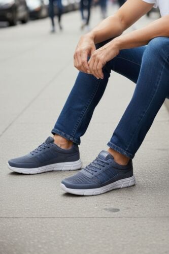 Fitbas 392101 424 Erkek Lacivert Büyük Numara Spor Ayakkabı - Fitbas