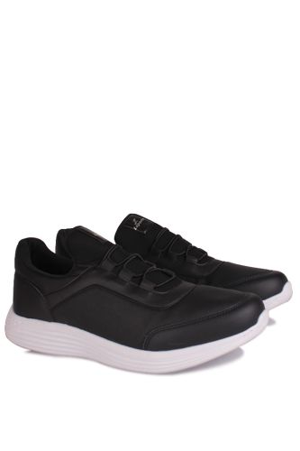 Fitbas - Fitbas 392102 015 Erkek Siyah Beyaz Büyük Numara Spor Ayakkabı (1)
