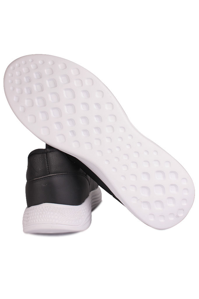Fitbas 392102 015 Erkek Siyah Beyaz Büyük Numara Spor Ayakkabı
