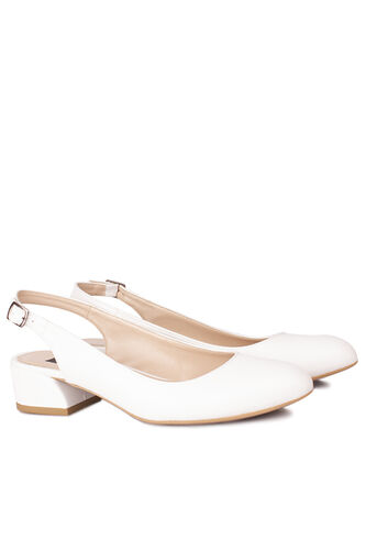 Fitbas - Fitbas 111306 468 Kadın Beyaz Büyük & Küçük Numara Ayakkabı (1)