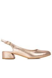 Fitbas 111306 721 Kadın Altın Büyük & Küçük Numara Ayakkabı - Thumbnail