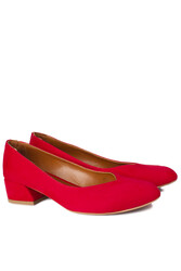 Fitbas 112302 527 Kadın Kırmızı Büyük & Küçük Numara Ayakkabı - Thumbnail
