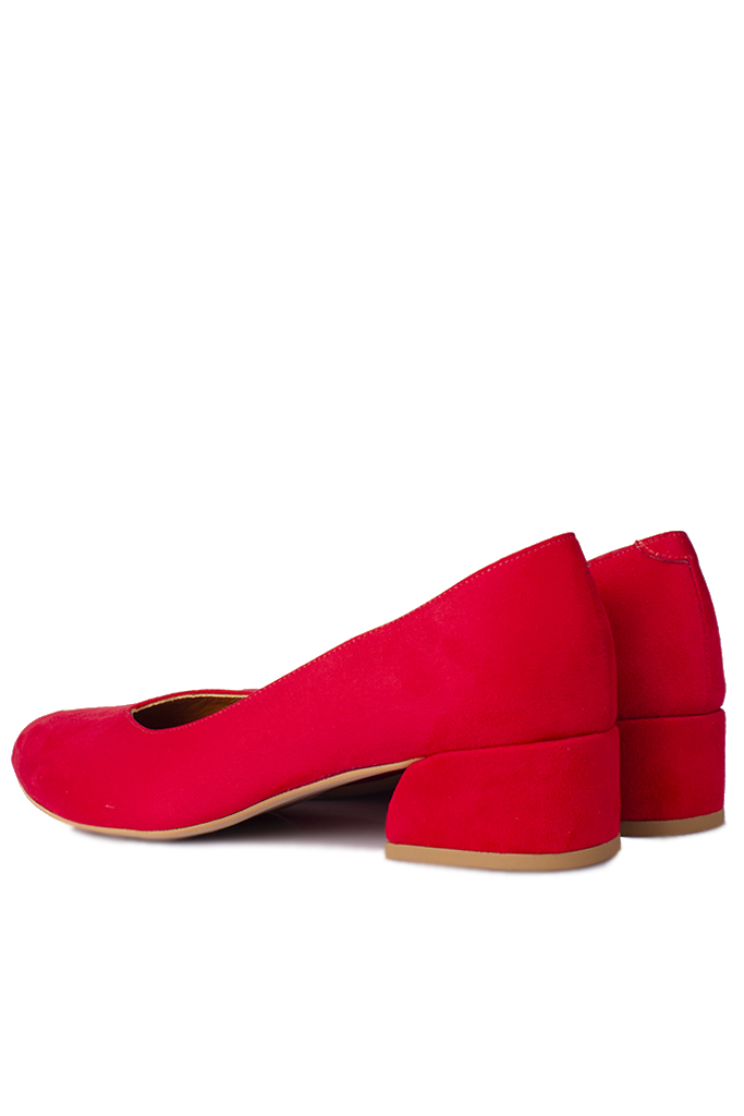 Fitbas 112302 527 Kadın Kırmızı Büyük & Küçük Numara Ayakkabı