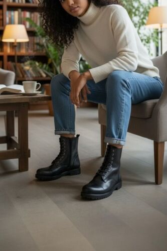 Loggalin 112542 014 Women Black Boot - Fitbas