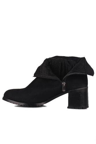 Loggalin 112702 008 Women Black Suede Boot - Fitbas (1)