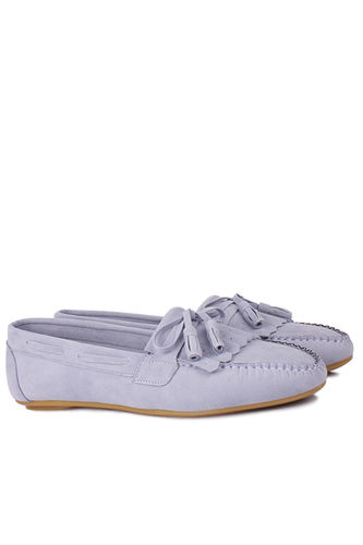 Fitbas - Loggalin 112903 424 Women Baby Blue Suede Babette (1)