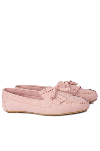 Fitbas - Loggalin 112903 727 Women Powder Pink Suede Babette (1)