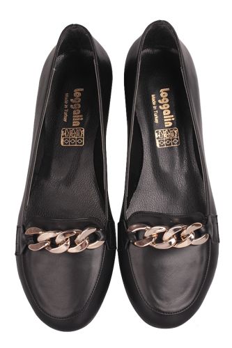 Fitbas 782173 014 Kadın Siyah Büyük Numara Babet - Loggalin