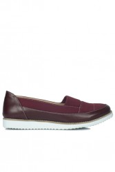 Fitbas 785304 615 Kadın Bordo Büyük & Küçük Numara Babet - 1