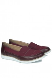 Fitbas 785304 615 Kadın Bordo Büyük & Küçük Numara Babet - 3